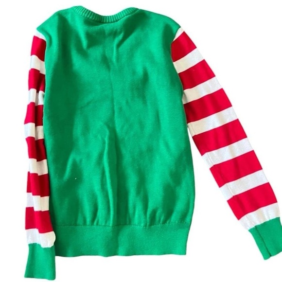 Green & red elf sweater #uglychristmas
Children's small. measurements in pics - Picture 2 of 5
